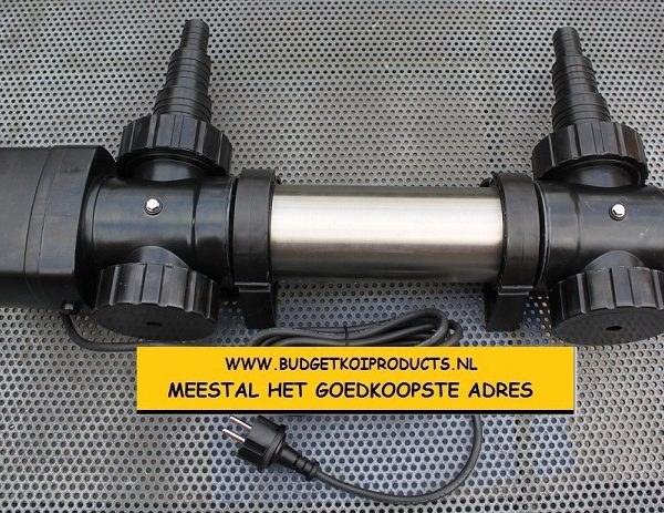 uvc unit rvs compleet 36 watt pl lamp budget koi products